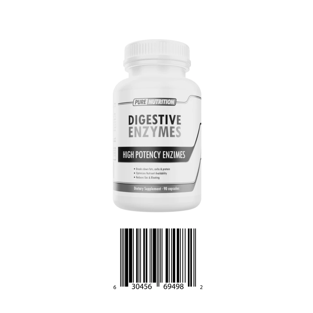PN DIGESTIVE ENZYMES 90 CAPS