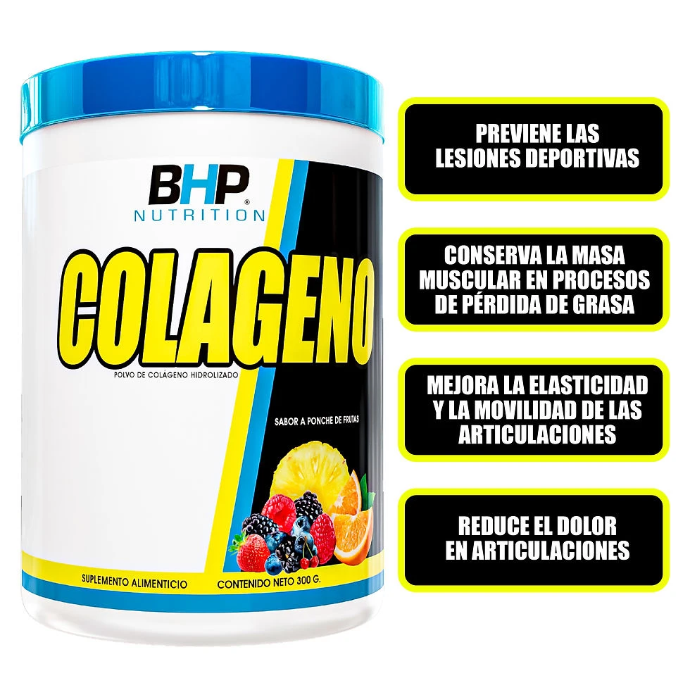 BHP COLAGENO HIDROLIZADO ULTRA 30 SERV MANGO