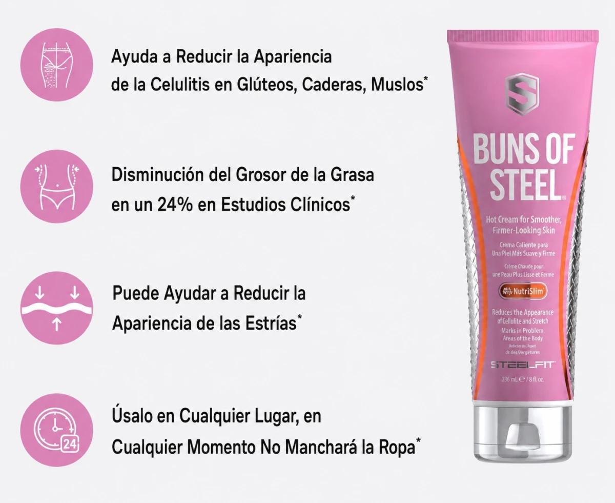 PRO BUNS OF STEEL 8 OZ *OFERTA*