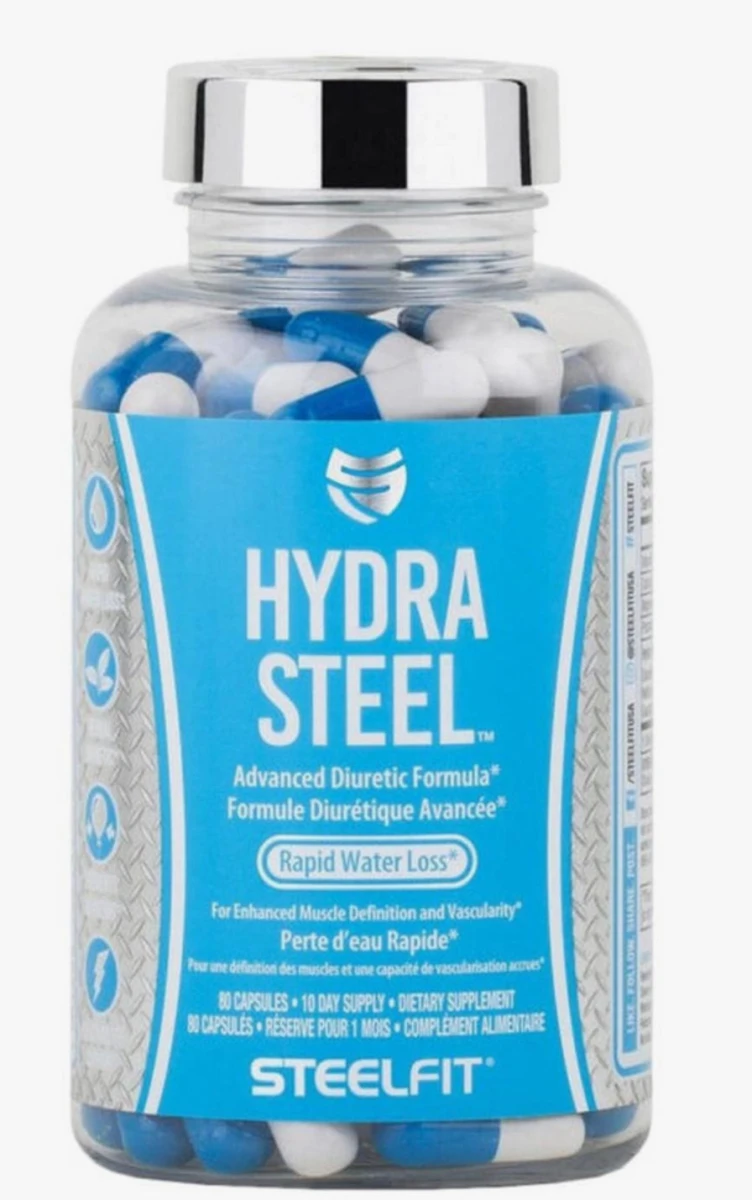 PRO HYDRA STEEL 80 CT DIURETIC WEIGHT LOSS