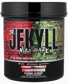PROSUPPS DR JEKYLL & MR HYDE NIGHTMARE PWO 40 SERV BLUE RAZ + BLOODY BERRY