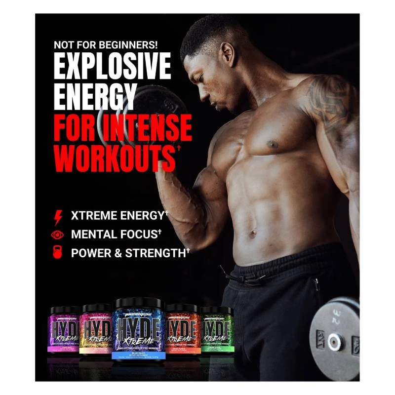 PROSUPPS HYDE XTREME 30 SERV BLUE RAZZ