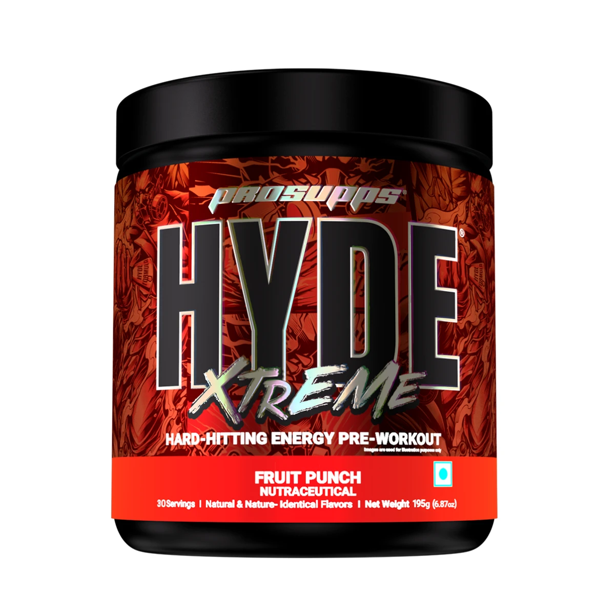 PROSUPPS HYDE XTREME 30 SERV FRUIT PUNCH