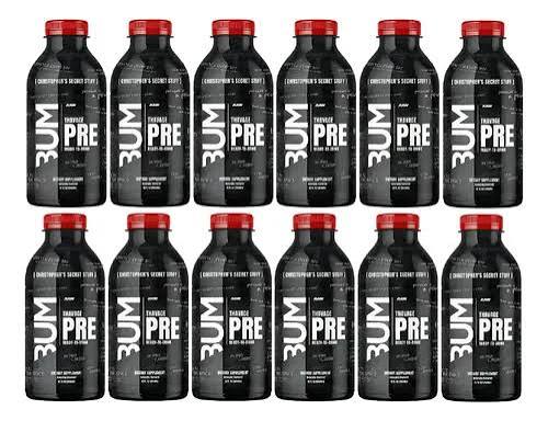 RAW BUM THAVAGE RTD PWO 12 OZ/ 12 PACK CHRISTOPHER SECRET STUFF