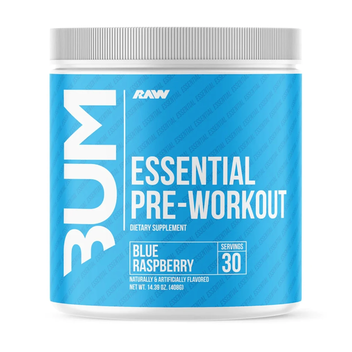 RAW CBUM ESSENTIAL PWO 20 SERV BLUE RASPBERRY *NUEVO*
