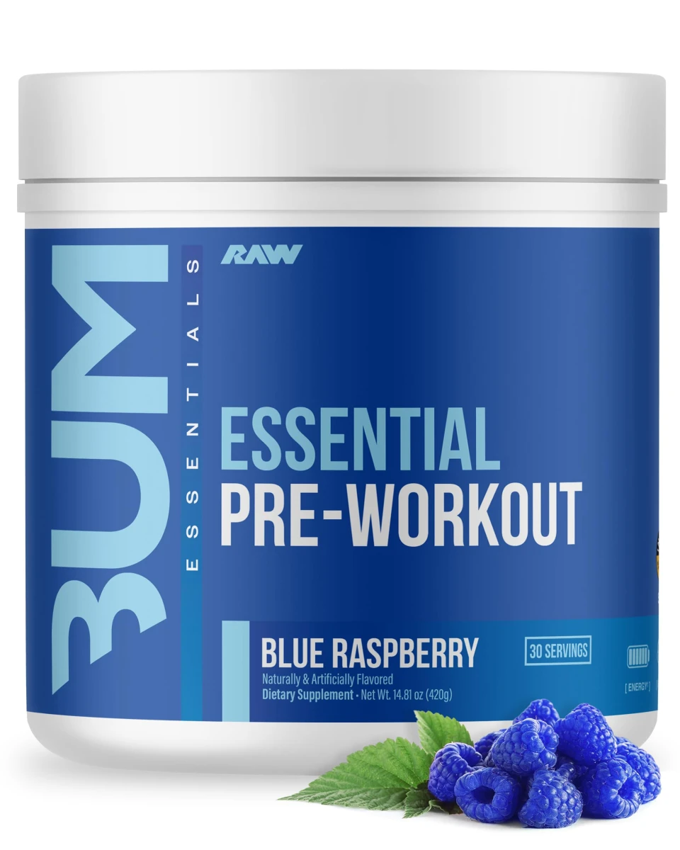 RAW CBUM ESSENTIAL PWO 30 SERV BLUE RASPBERRY