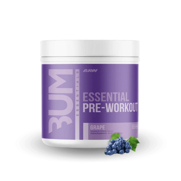 RAW CBUM ESSENTIAL PWO 30 SERV CITRUS GRAPE FRUIT