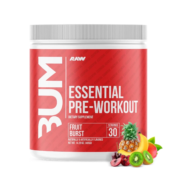 RAW CBUM ESSENTIAL PWO 30 SERV FRUIT BURST