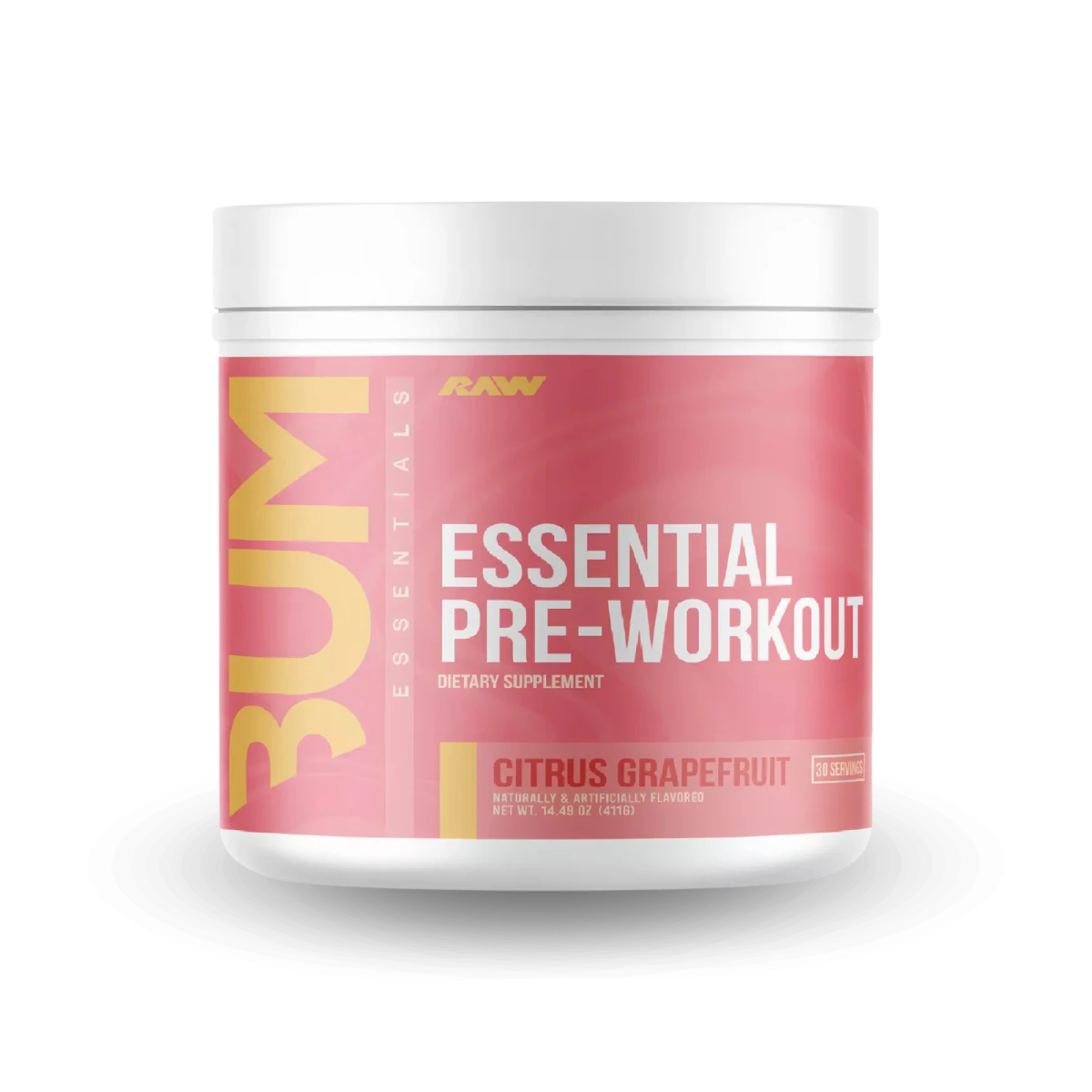 RAW CBUM ESSENTIAL PWO 30 SERV ORANGE