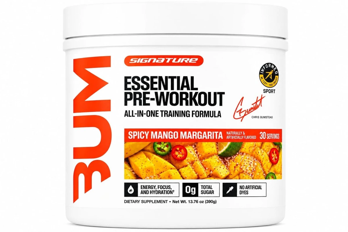 RAW CBUM ESSENTIAL PWO 30 SERV PEPINO LIMON *NUEVO*