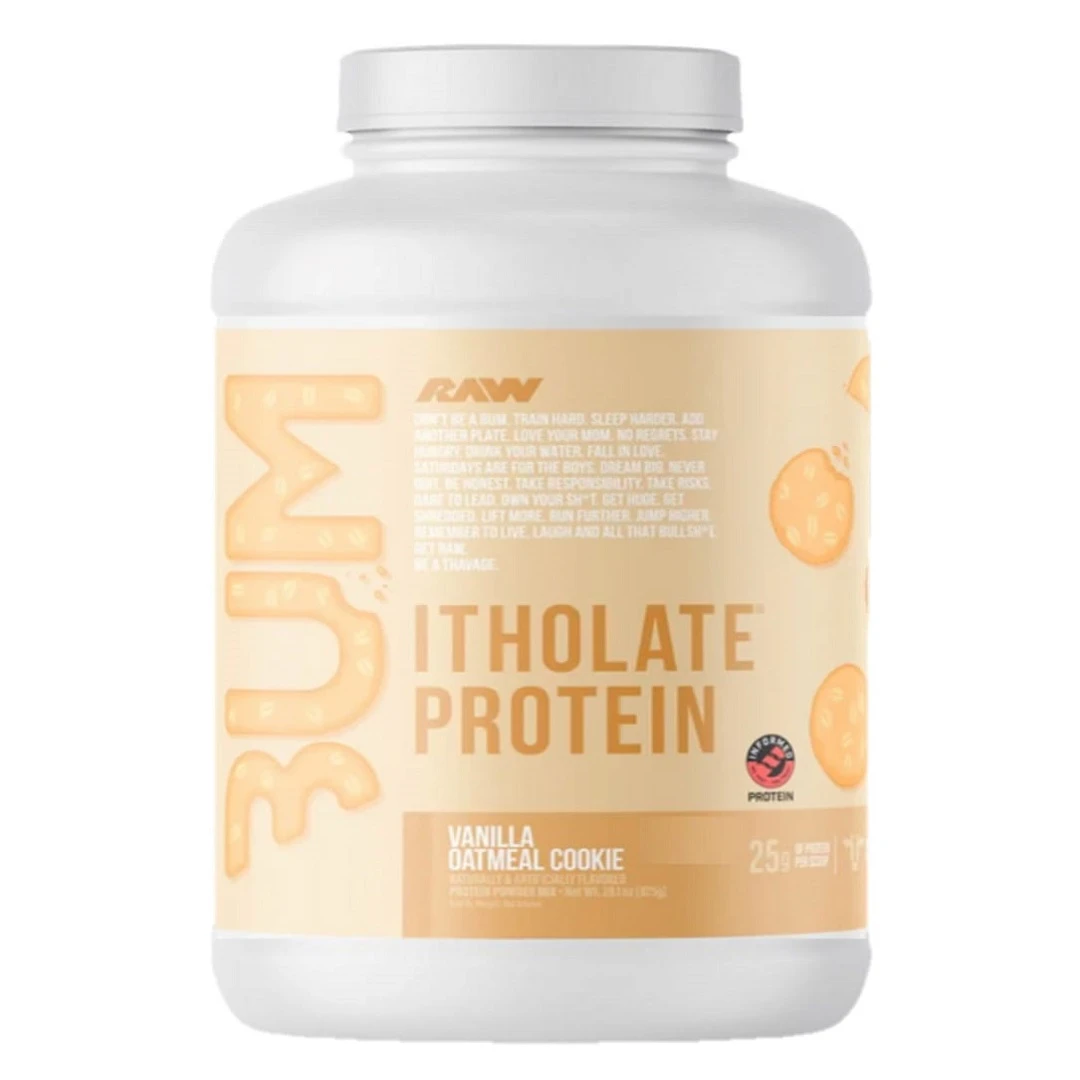 RAW CBUM ITHOLATE 5 LBS VAINILLA *CAD 10/27  REBAJADO BUEN SABOR*