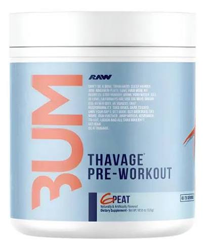 RAW CBUM THAVAGE PWO 40 SERV 6 PEAT