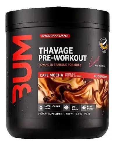 RAW CBUM THAVAGE PWO 40 SERV CAFE MOCHA *NUEVO*