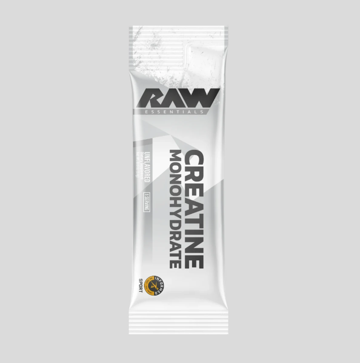 RAW CREATINE 30 SERV STICK PACK BOX