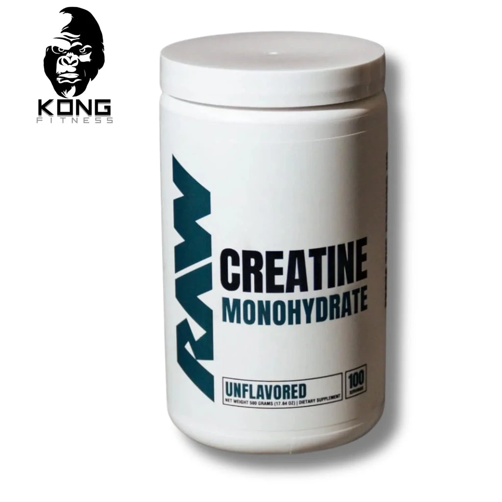 RAW CREATINE MONOHYDRATE 100 SERV UNFLAVORED