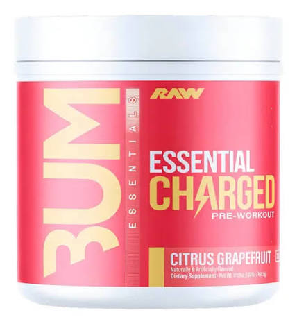 RAW ESSENTIAL CHARGED 25 SERV CITRUS GRAPEFRUIT