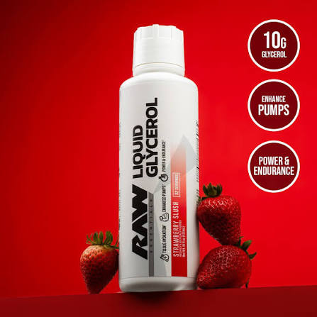 RAW LIQUID GLYCEROL 32 SERV STRAWBERRY SLUSH