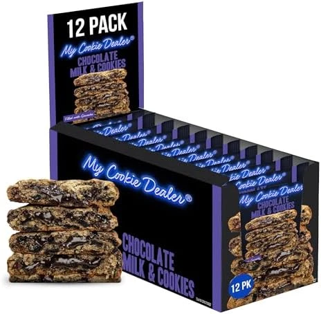 RAW MY COOKIE DEALER 63 GRS 12 PACK MILK & COOKIES