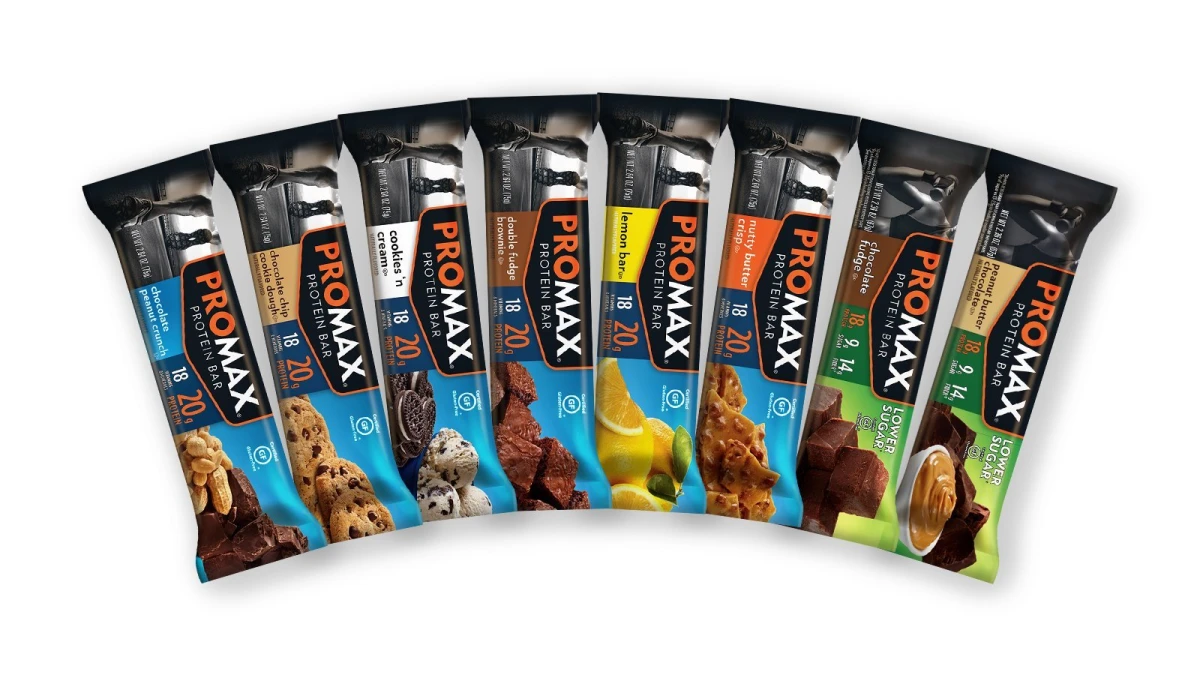 RAW PROTEIN BAR 12 PACK DOUBLE FUDGE BROWNIE  *NUEVO*