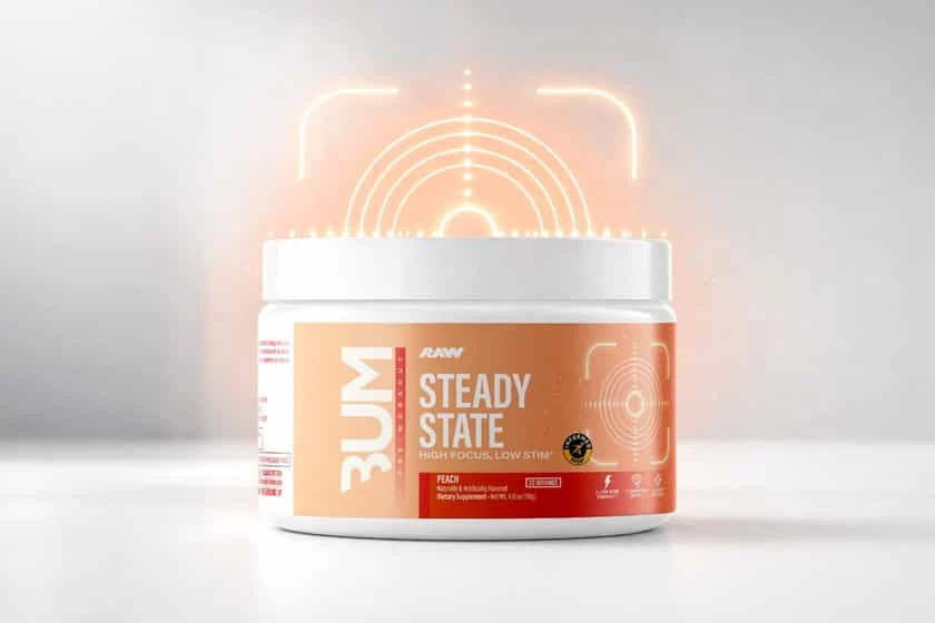 RAW STEADY STATE 20 SERV PEACH *NUEVO*