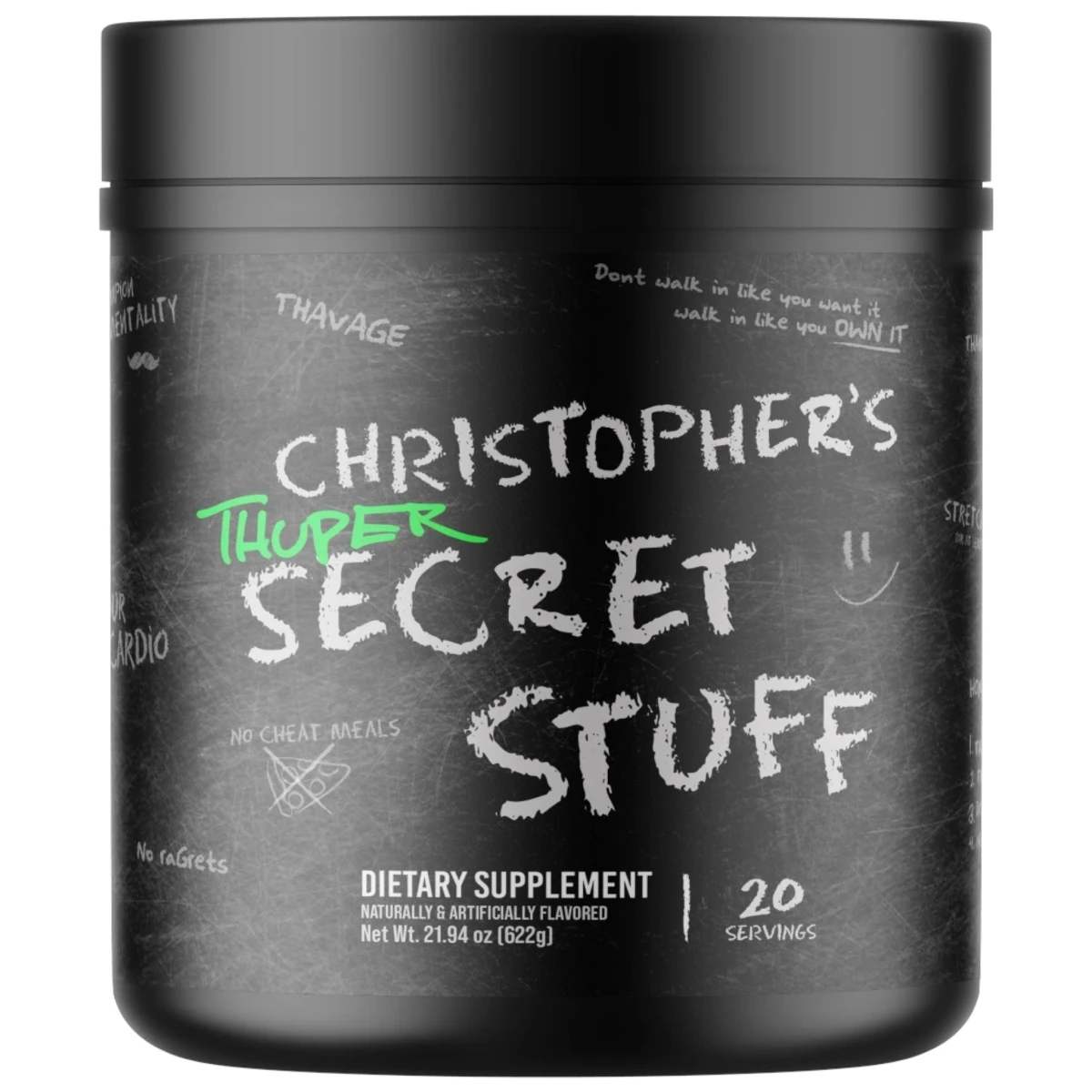 RAW THUPER THAVAGE PWO 20 SERV CHRISTOPHER SECRET STUFF