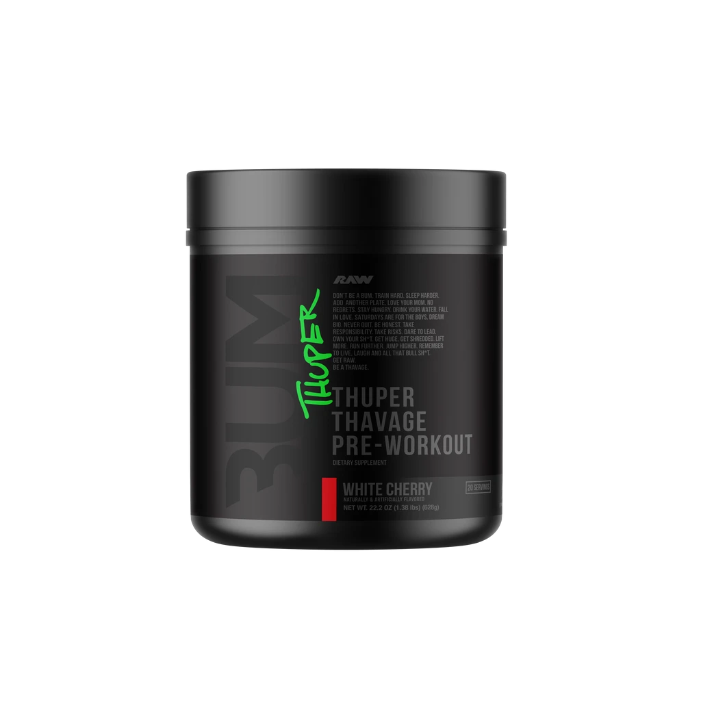 RAW THUPER THAVAGE PWO 20 SERV WHITE CHERRY