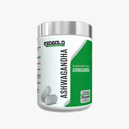 RED GOLD ASHWAGANDHA 60 CAPS 750MG