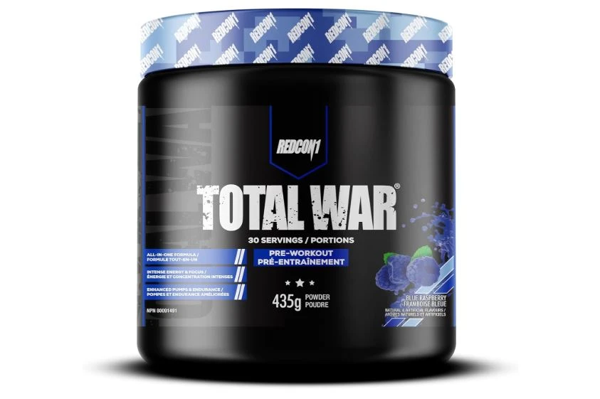 REDCON1 TOTAL WAR PRE-WORK 30 SERV BLUE RASPBERRY