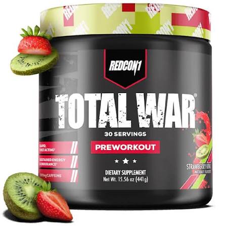 REDCON1 TOTAL WAR PRE-WORK 30 SERV STRAWBERRY KIWI