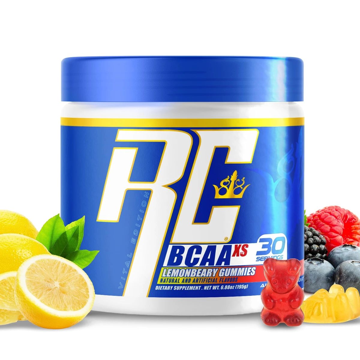 RONNIE BCAA-XS 30 SERV LEMONBERRY GUMMIES