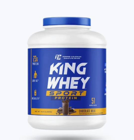 RONNIE KING WHEY SPORT 5 LBS CHOCOLATE MILK *OFERTA* NUEVO
