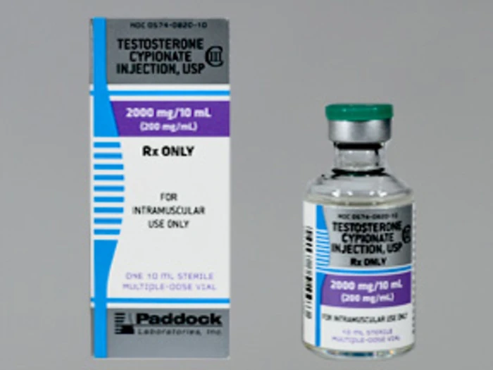 ROTTERDAM LEBIDO TESTOSTERONE 200MG-10 ML VIAL *NVA PRESENTACION*