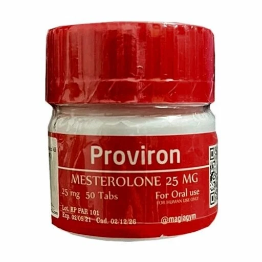 ROTTERDAM PROVIRON MESTEROLONE 25MG-50 TABS *NVA PRESENTACION*