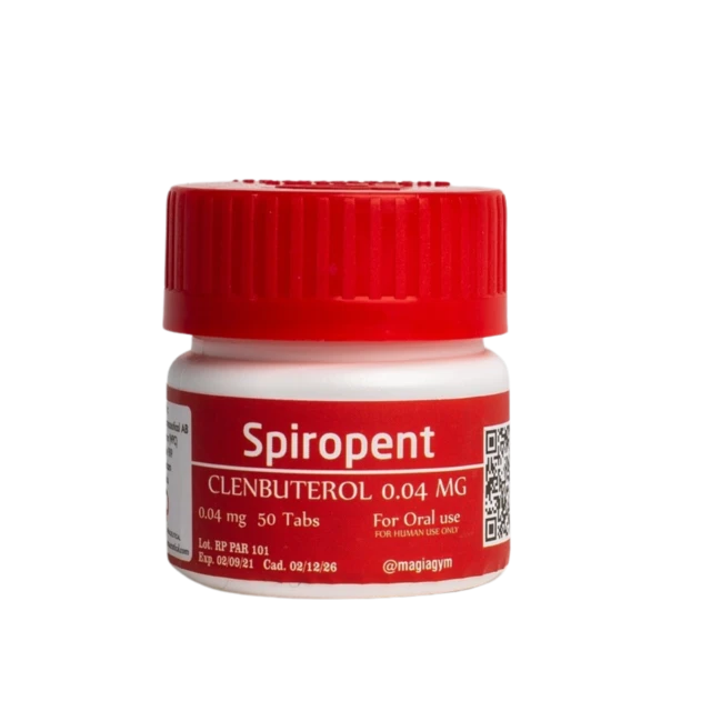 ROTTERDAM SPIROPENT CLENBUTEROL .04MG-50 TABS *NVA PRESENTACION*