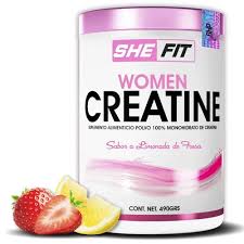 BHP SHE FIT WOMEN CREATINE 490 GRS LIMONADA DE FRESA