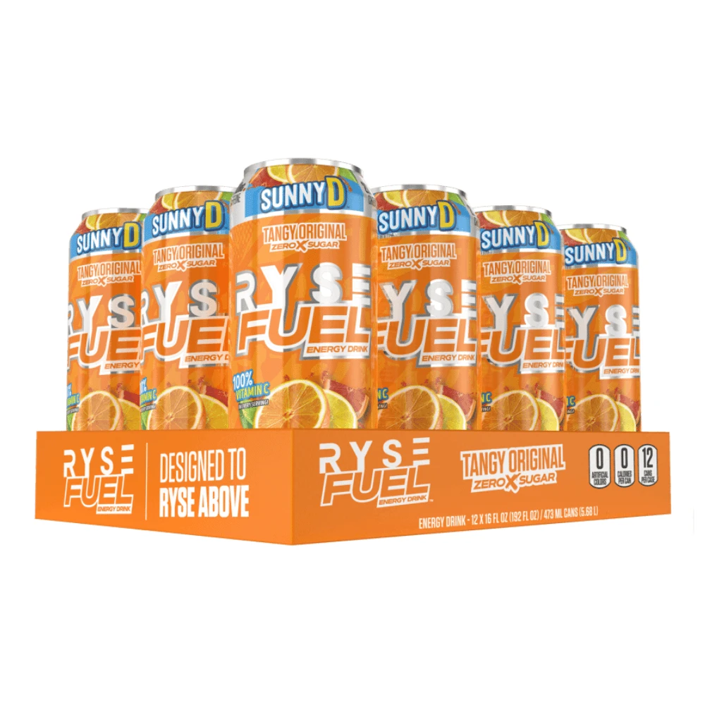 RYSE ENERGY + PROTEIN DRINK 12 OZ/12 PACK ORANGE CREAM