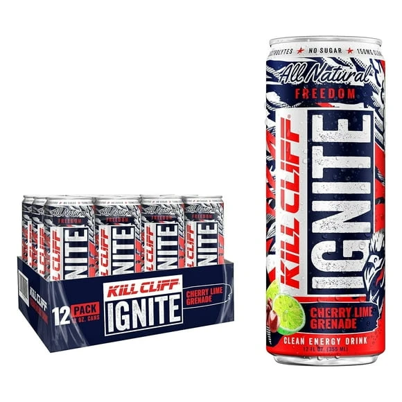 RYSE FUEL DRINK 16 OZ/12 PACK CHERRY LIMEADE
