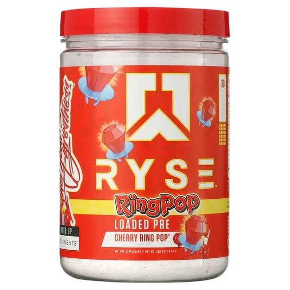 RYSE FUEL DRINK 16 OZ/12 PACK RING POP CHERRY