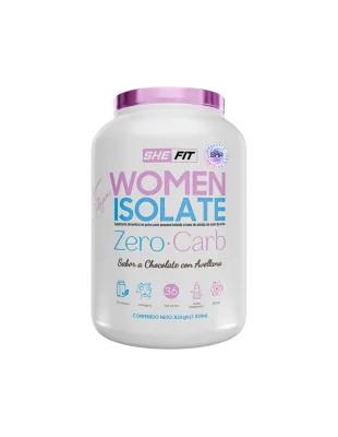 BHP SHE FIT WOMEN ISOLATE ZERO 1.82 LBS CHOCOLATE C/ AVELLANA+ SHE FIT MYO & D CHIRO INOSITOL 20 CAPS
