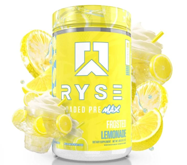 RYSE LOADED PRE MAX 25 SERV FROSTED LEMONADE *NUEVO*