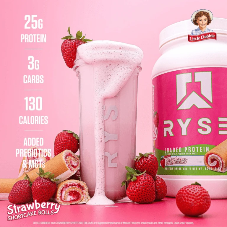 RYSE PROTEIN 2 LBS 27 SERV LITTLE DEBBIE STRAWBERRY