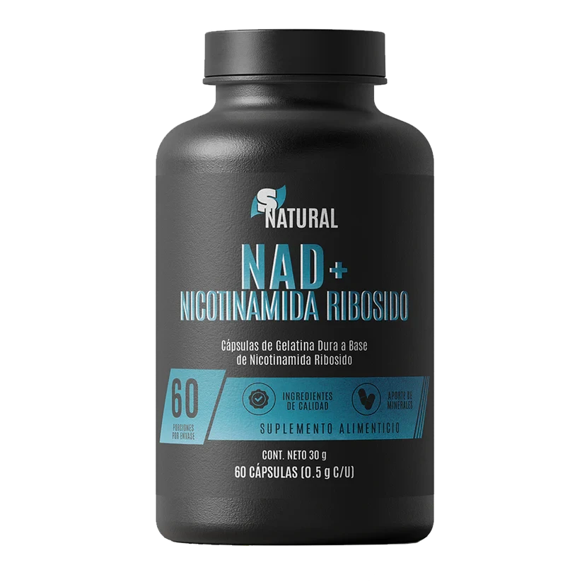 S NATURAL NAD + NICOTINAMIDA RIBOSIDO 0.5 GR 60 CAPS