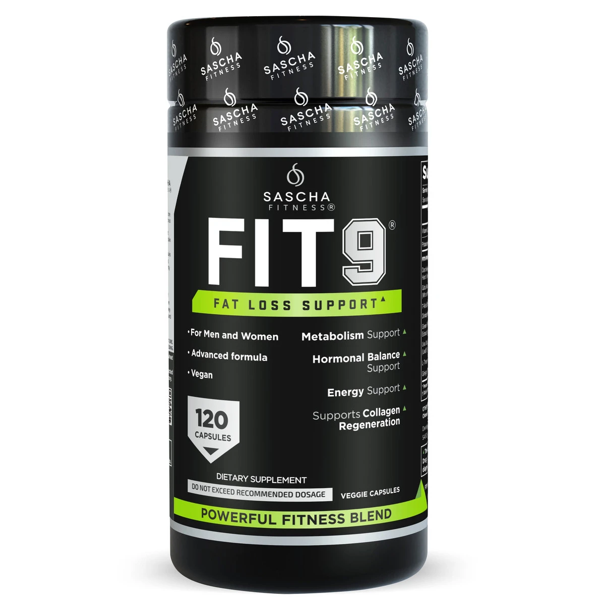 SASCHA FITNESS FIT9 120 CAPS *OFERTA* *NUEVO*