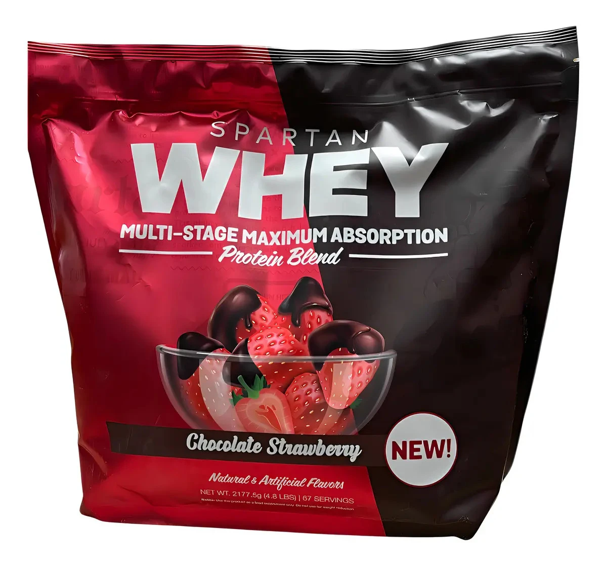 SPARTA SPARTAN WHEY PROTEIN BLEND 4.8 LBS CHOCOLATE STRAWBERRY