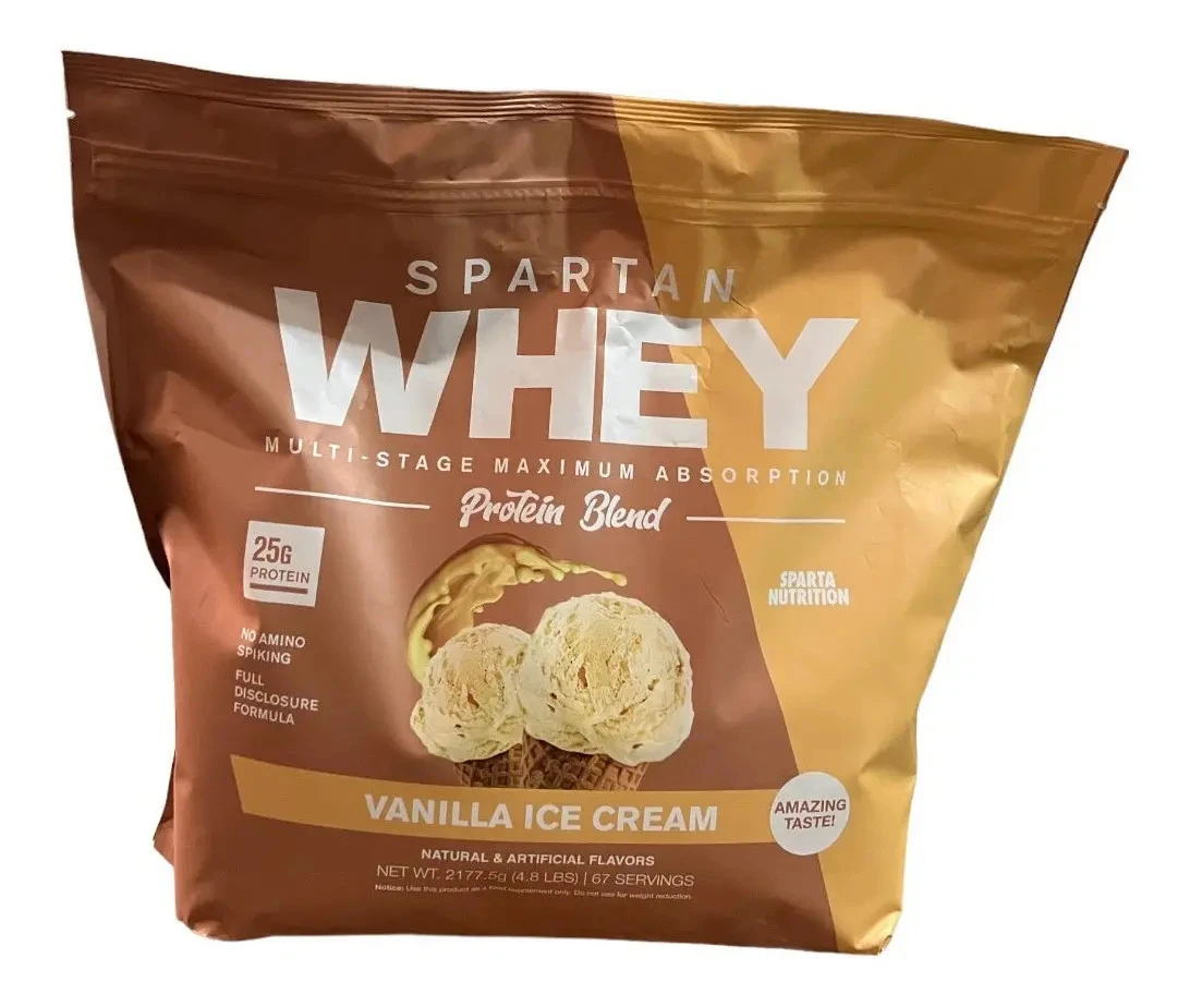 SPARTA SPARTAN WHEY PROTEIN BLEND 4.8 LBS VAINILLA ICE CREAM