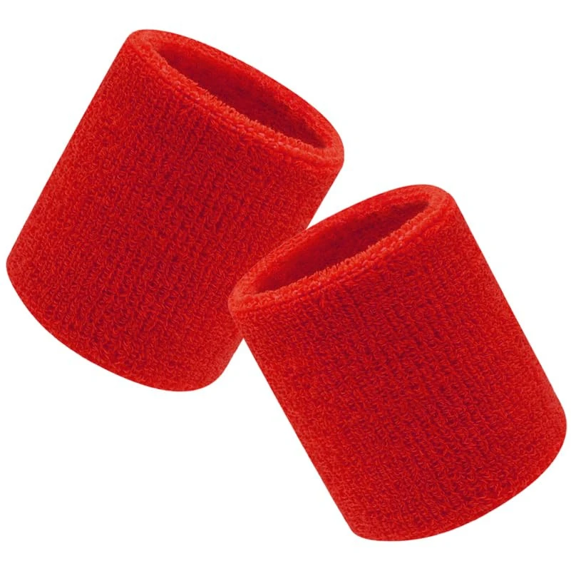 SUP UNI MUÑEQUERAS UNITALLA ROJO (PAR)