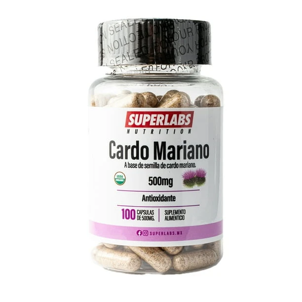 SUPERLABS CARDO MARIANO 500MG 100 CAPSULAS