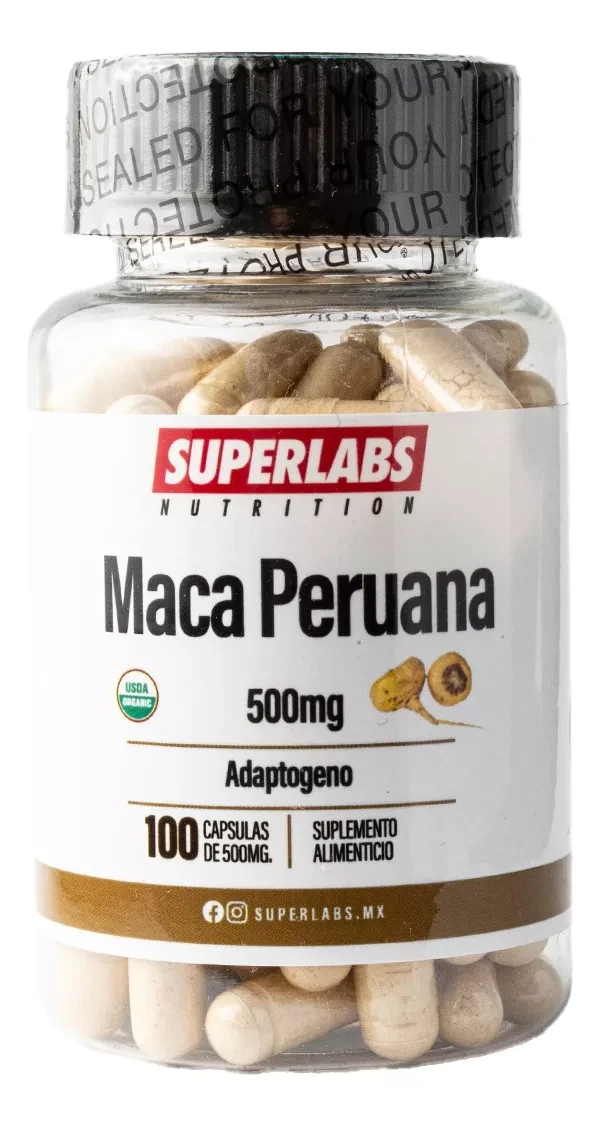 SUPERLABS MACA PERUANA 500MG 100 CAPSULAS