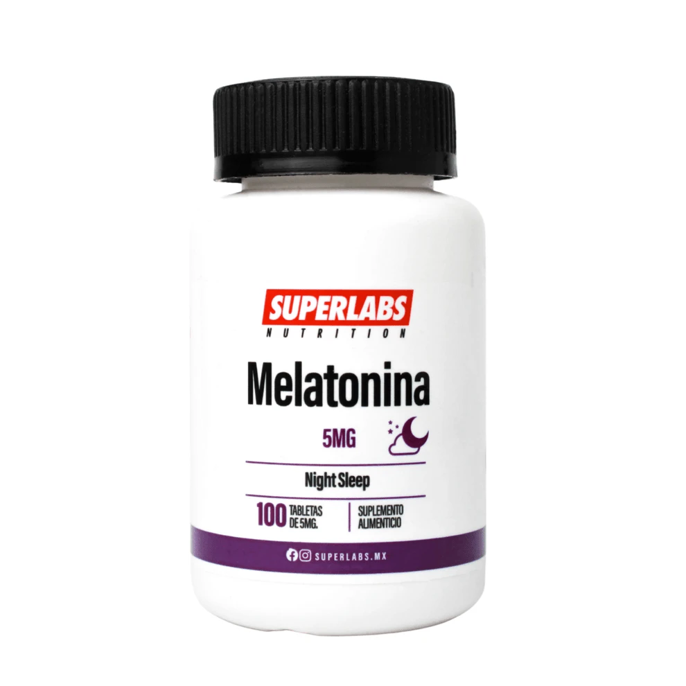 SUPERLABS MELATONINA 5 MG 100 TABLETAS