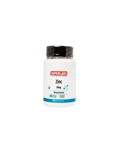 SUPERLABS ZINC 20 MG 100 TABLETAS